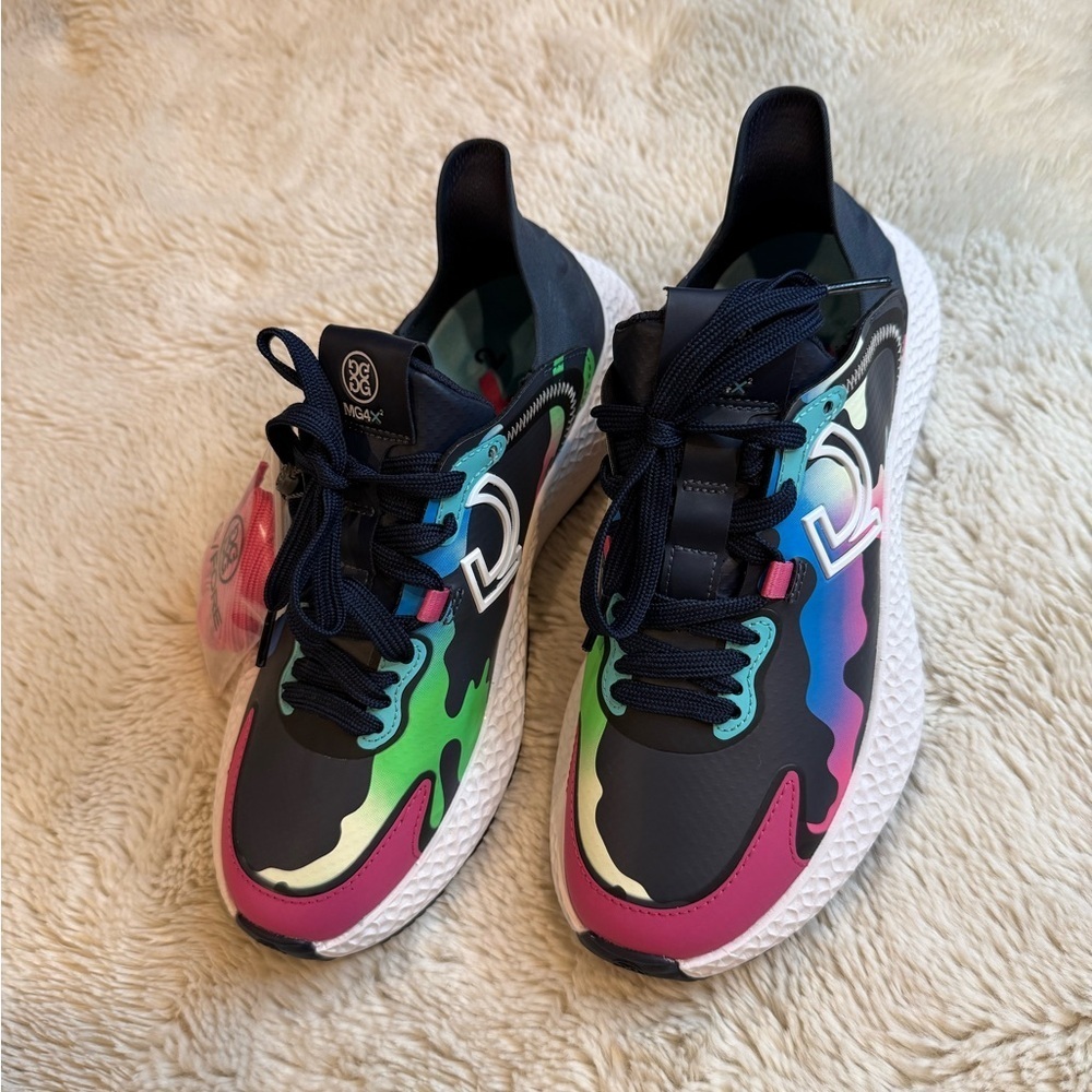 G/FORE Navy and Black Sneakers - Picture 10 of 10